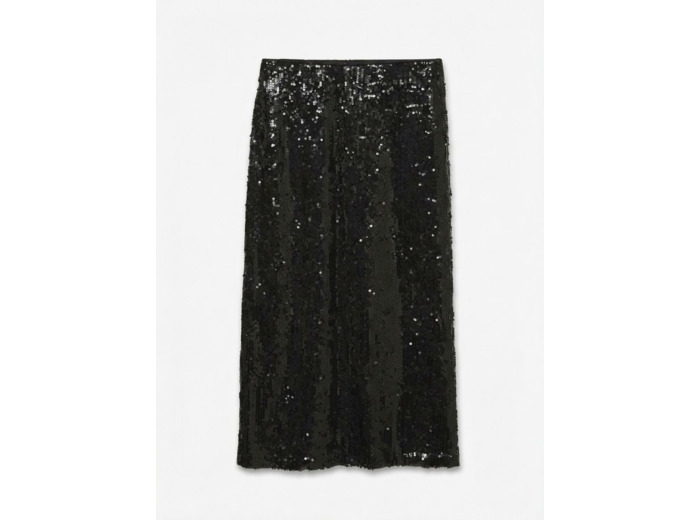 VMSOPHIE HW MIDI SEQUINS SKIRT JRS RET