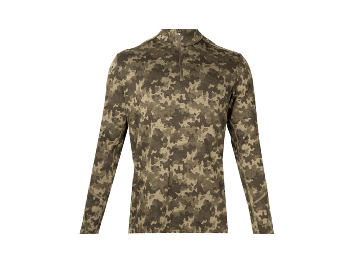 LIFA MERINO MID CAMO 1/2 ZIP
