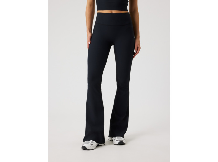 STUDIO RIBBED FLARE TIGHTS REGULAR