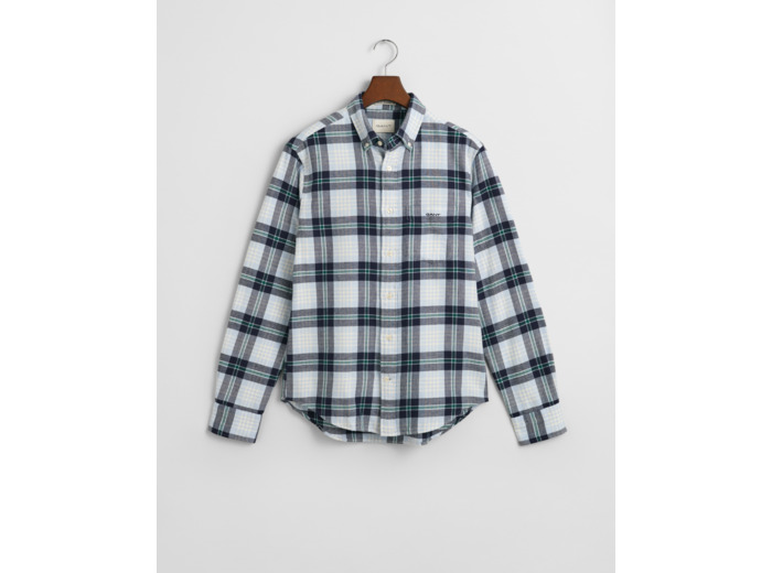Regular Flannel Plaid Shirt