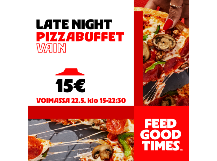 Late Night Buffet 15€