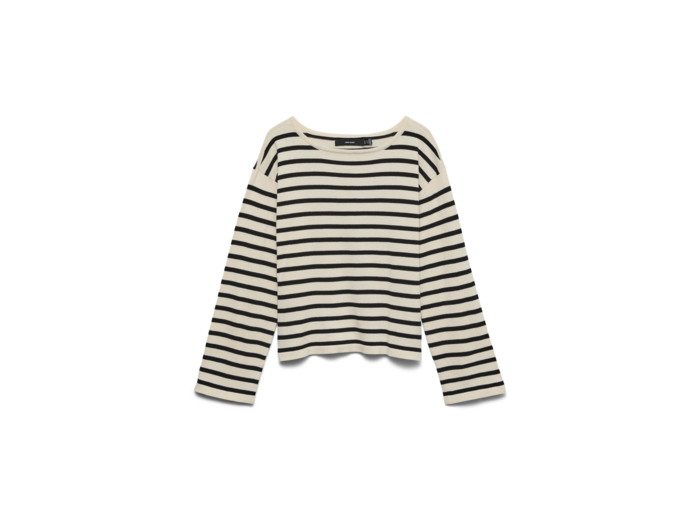 Loose Fit Boat Neck Long Sleeves (L/S)