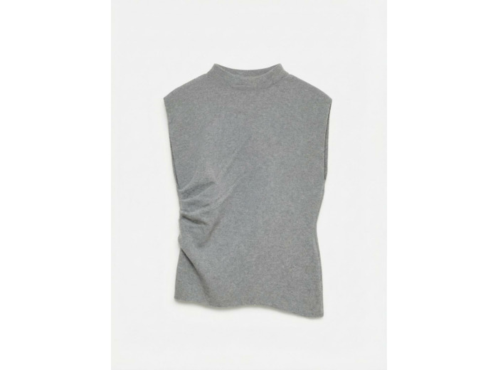 Regular Fit Mock Neck Sleeveless (S/L)
