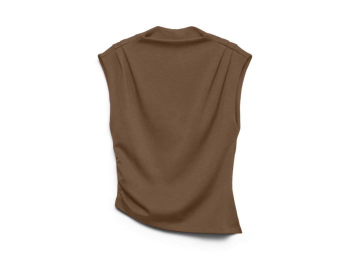Regular Fit Boat Neck Sleeveless (S/L)