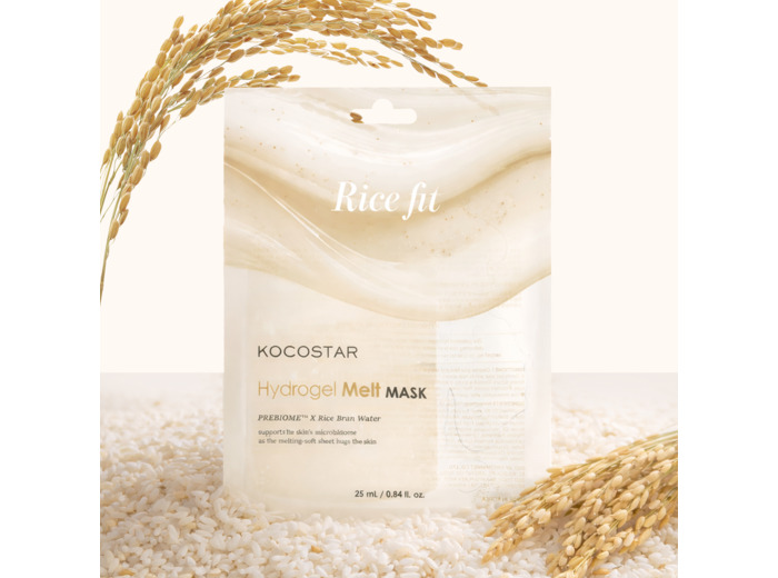 KOCOSTAR Hydrogel Melt Mask Rice Fit