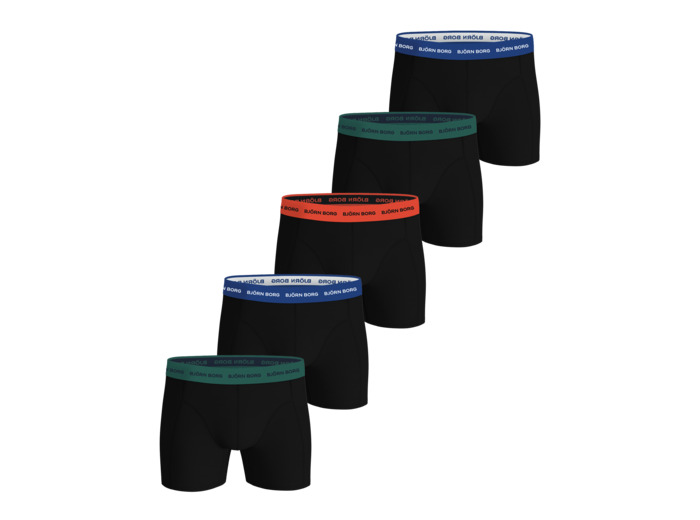 COTTON STRETCH BOXER 5p