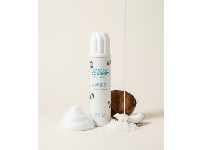 Biovène CREAMY COCONUT GLAZE Whipped Shower Foam