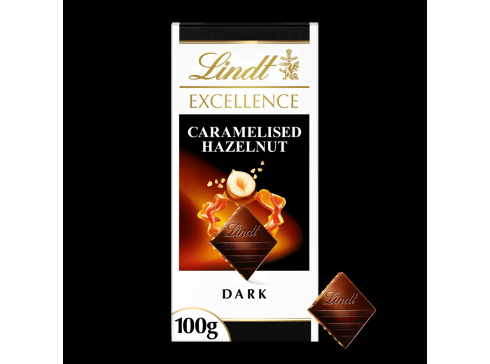 Excellence Caramel Hazelnuts 100g -50% from Outlet price