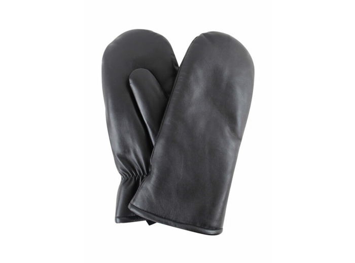Mimi leathermittens with furlining
