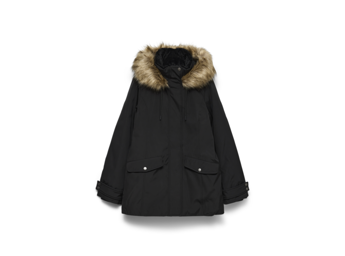 Hood w. Detachable synthetic fur edge Long Sleeves (L/S)