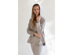 Hoodie with pocket beige