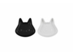 Stoneware Set of 2 Cat Plates