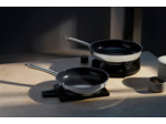Devil fry pan 24+28 cm set, steel handle
