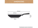Renew ON Black Wokpan 28 cm Black