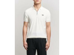 FRED PERRY Towelling Zip Neck Pikeepaita