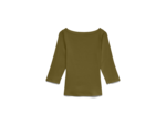Tight Fit Boat Neck 3/4 Sleeves (3/4)