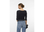 Tight Fit Boat Neck 3/4 Sleeves (3/4)