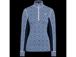 Rose Half Zip Base Layer Top - 100% Merino Wool