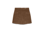VMKATA HR CORDUROY SHORT SKIRT NOOS