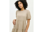 SARASTUS lyhyt pellavamekko - beige