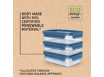 CLIP&CLOSE ECO 3 pcs. 3x0,8L