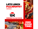 Late Lunch pizzabuffet 15€