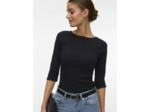 Tight Fit Boat Neck 3/4 Sleeves (3/4)
