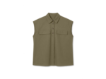 Regular Fit Shirt Collar Sleeveless (S/L)