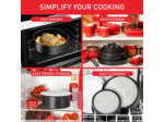 Ingenio Unlimited Frypan 3 pcs set Black (24 and 28 cm)