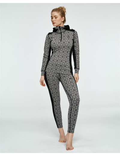 Rose Baselayer Hoodie - 100% Merino Wool