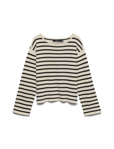 Loose Fit Boat Neck Long Sleeves (L/S)