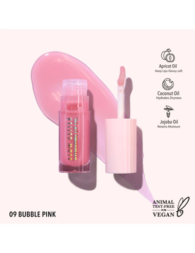MOIRA Glow Getter Hydrating Oil 009 Bubble Pink
