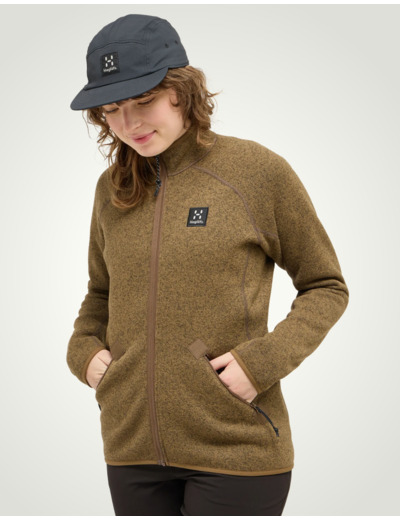 Paksu fleecetakki naisille