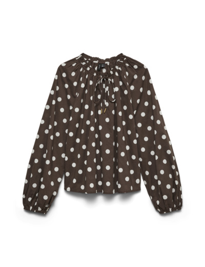 Regular Fit Tied Neck Long Sleeves (L/S)