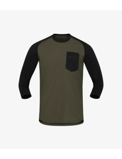 skibotn equaliser merino 3/4 T-shirt (M)