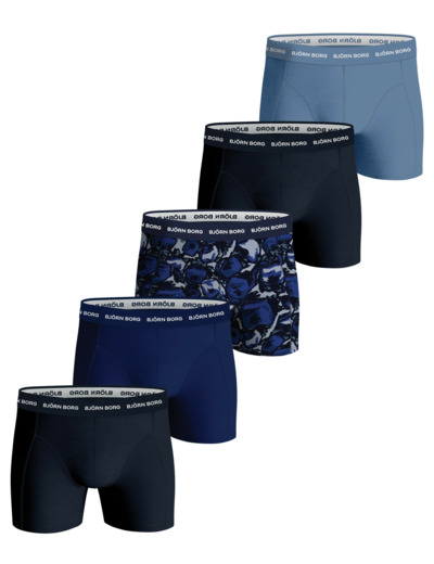 COTTON STRETCH BOXER 5p