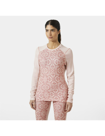 W LIFA MERINO MIDW GRA CREW