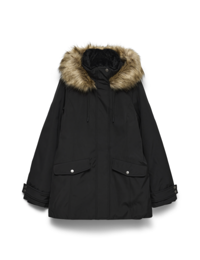 Hood w. Detachable synthetic fur edge Long Sleeves (L/S)