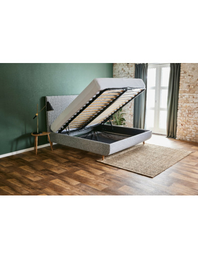 TEMPUR Arc storage bed 160x200cm single piece