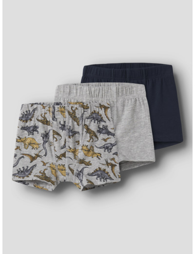 NMMPTIGHTS 3P GREY MELANGE DINO INJ