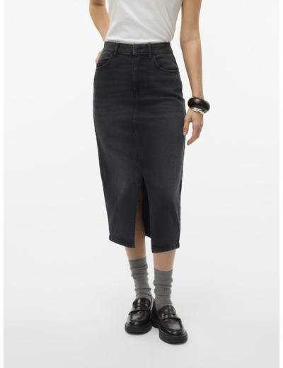 VMNATALIE HR MIDI DNM SKIRT MIX NOOS