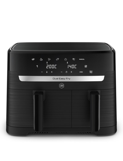 Dual Easy Fry 8,3L Black