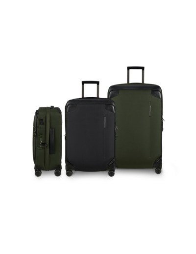 Splendix collection with spinner items with two clothing compartments, Duffels in 2 sizes.