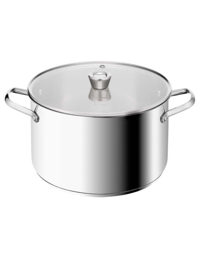 Emotion Plus SS Uncoated XL pot 28 cm/9,6 l. w. lid