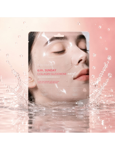 KOCOSTAR a.m Sunday Collagen Glutathione Mask