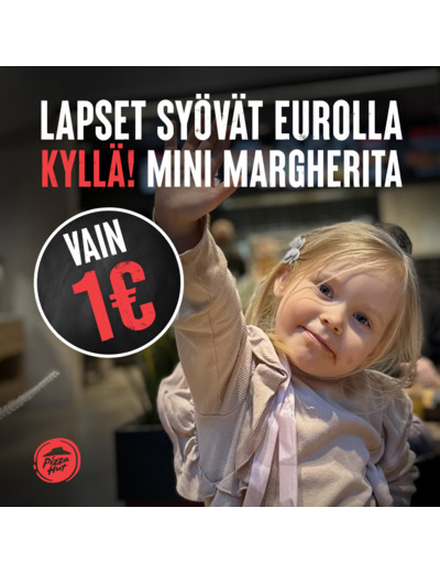Kids Eat 1€ Mini Margherita
