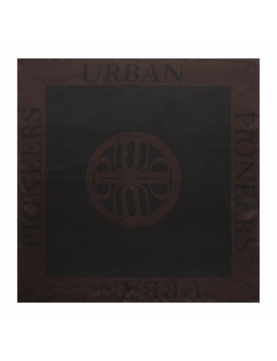 Palma Silk Scarf Black