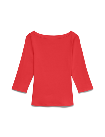 Tight Fit Boat Neck 3/4 Sleeves (3/4)