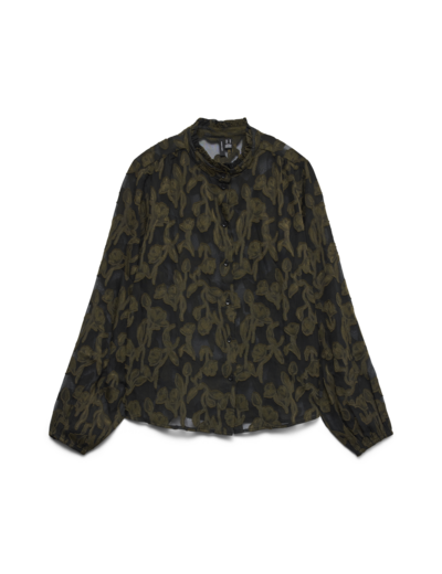 Regular Fit China Collar Long Sleeves (L/S)