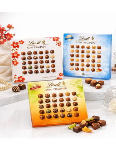 Summer Mini Pralinés  Spring XL 180g, Yogurt 163g and Ice cream 165g
